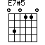 E7#5