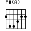 F#(A)