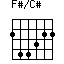 F#/C#