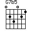 G7b5