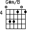 G#m/B