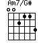 Am7/G#