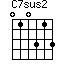 C7sus2