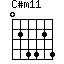 C#m11
