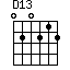 D13