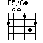 D5/G#