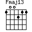 Fmaj13