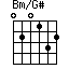 Bm/G#