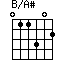 B/A#