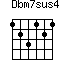 Dbm7sus4
