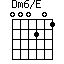 Dm6/E