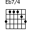 Eb7/4