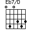 Eb7/D