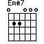 Em#7