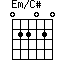 Em/C#