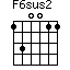 F6sus2